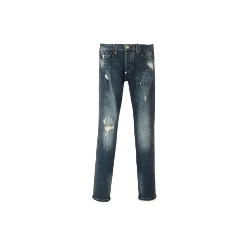 PHILIPP PLEIN Jeans Men Dark Blue