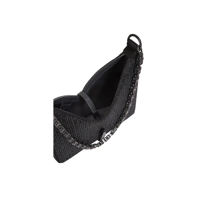 GIVENCHY Cut out Sheepskin Shoulder Bag, Crossbody Bag Mini Women's Black-4