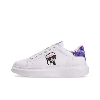 KARL LAGERFELD Stylish Skateboarding Shoes Men's White Purple