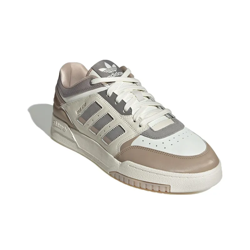 Adidas Originals Drop Step Low 'Cream White Grey Brown'-2
