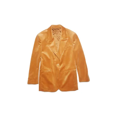 Acne Studios Business Suits Women's Honey Yellow