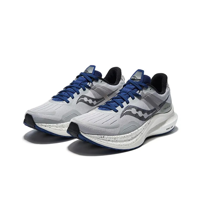 Saucony Tempus Support Low Top Casual Running Shoes Men's Gray-2