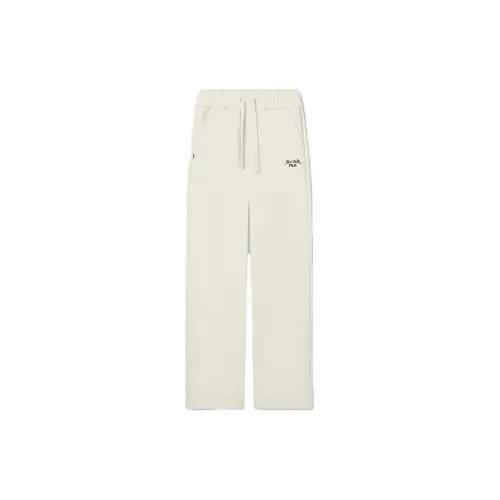 FILA Knitted Sweatpants Women's Water Milk White