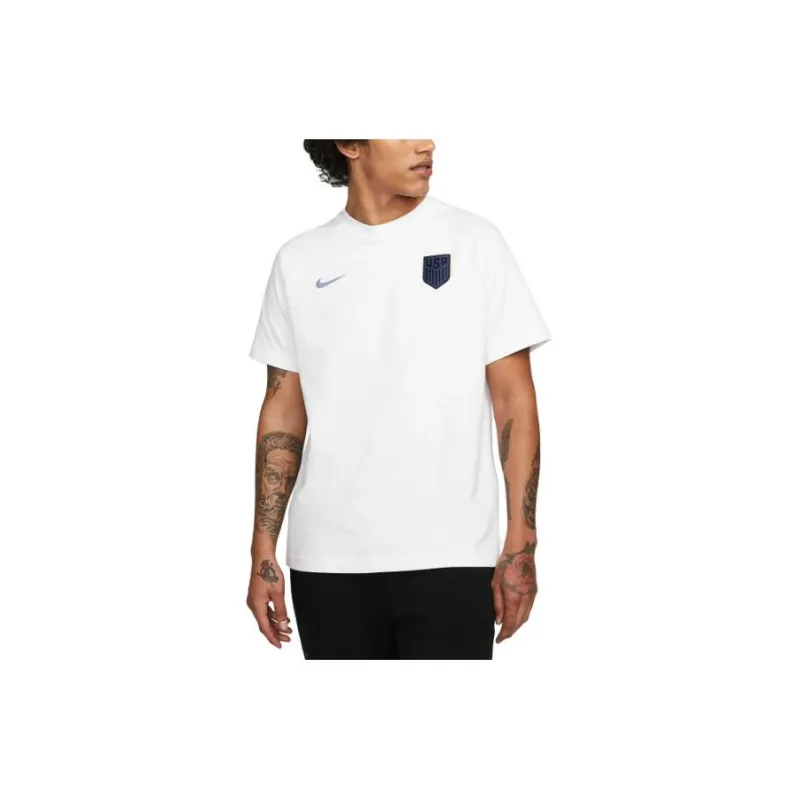 Nike T-Shirts Men White-2
