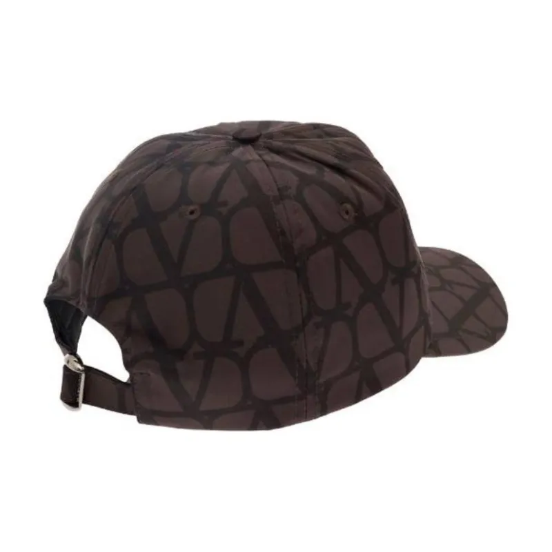 Valentino Polyester Baseball Caps Men's Brown-1
