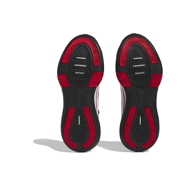 Adidas Bounce Legends Shoes 'White Black Scarlet'-4
