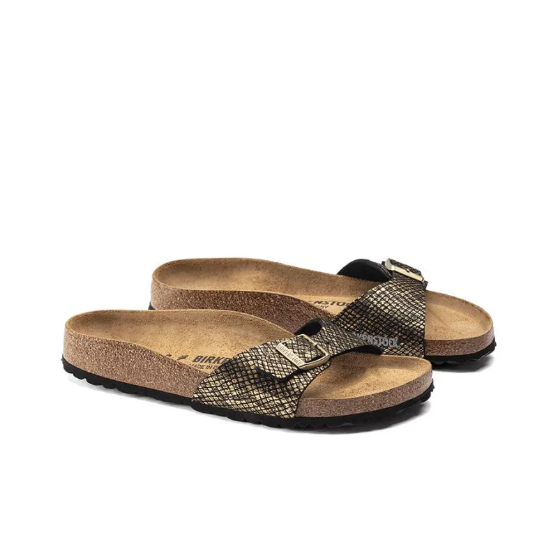 Birkenstock Madrid Narrow Fit Sandals 'Brown Python' Women's-2