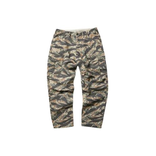 Liberaiders Cargo Pants Men Tiger Stripe Multicolor