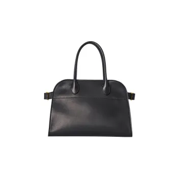 THE ROW Margau Leather Shoulder Bag Crossbody Bag Handbag Regular Women's Black