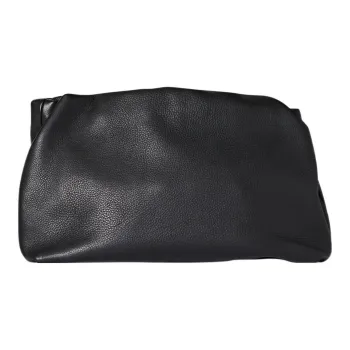 THE ROW Fine Grain Calfskin One Shoulder Crossbody Clutches Regular Women's Black