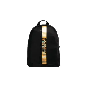 VERSACE JEANS COUTURE Polyamide Backpack Men's Black