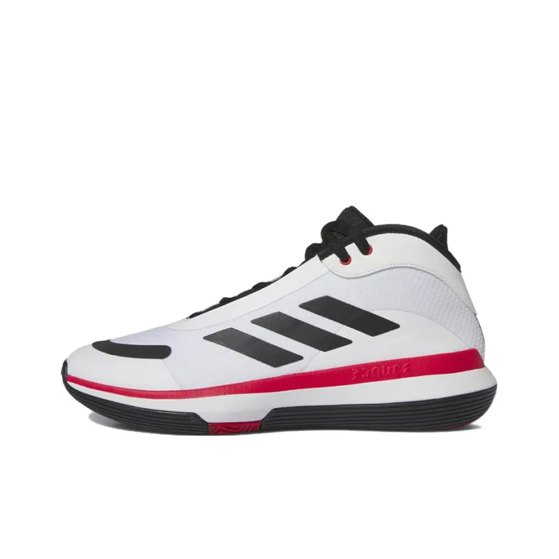 Adidas Bounce Legends Shoes 'White Black Scarlet'-0