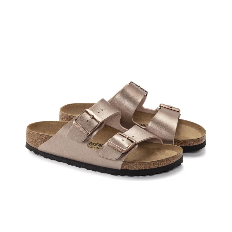 Birkenstock Arizona Birko Flor Narrow Fit Sandals 'Copper' Women's-3