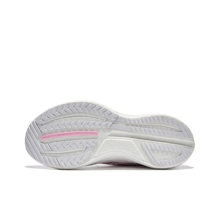 Saucony Endorphin Speed 3 Low Top Marathon Running Shoes Women's Pink White-4
