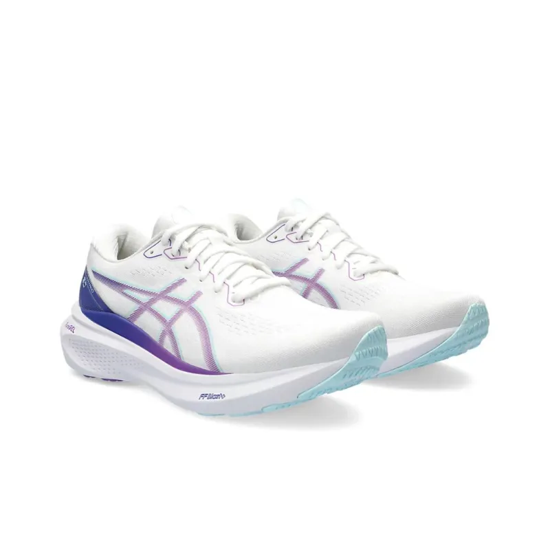 Asics Gel Kayano 30 White Cyber Grape Women's-2