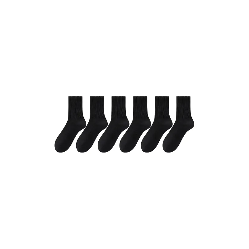 B&C.Room Mid Calf Socks Women's 6 Pack-0