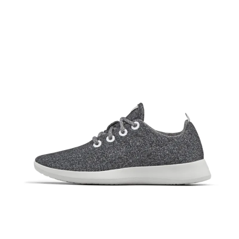 Allbirds Wool Runner Cushioned Slip-Resistant Low-Top Sports Casual Shoes Women's Natural Gray-0