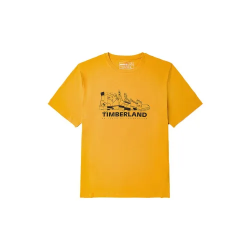 Timberland T-Shirts Unisex Stone Yellow