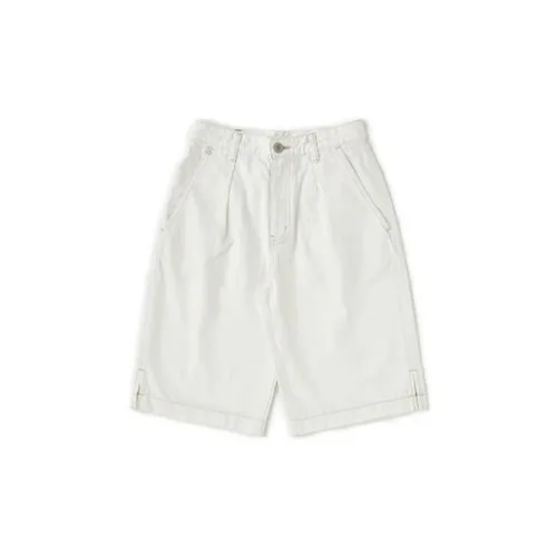 MOUSSY Denim Shorts Women's White