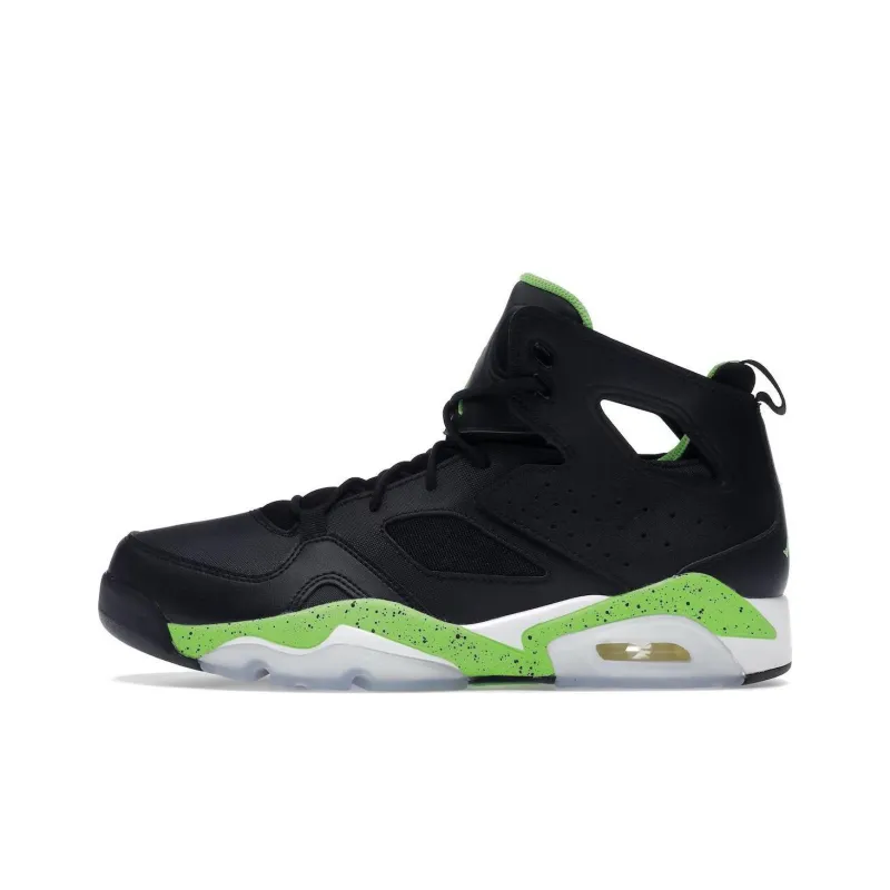 Jordan Flight Club 91 Black Green Strike-0