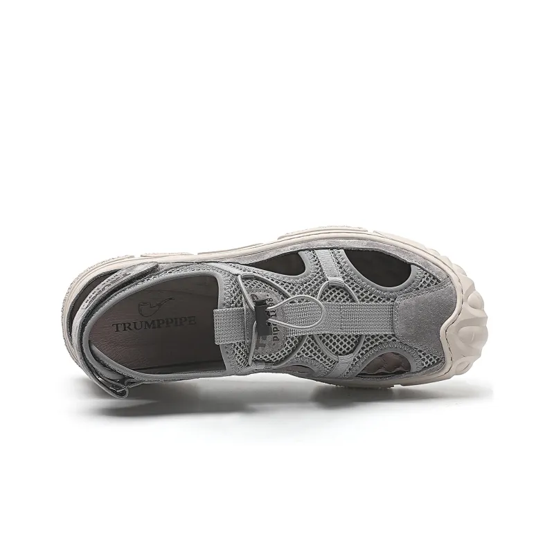 TRUMPPIPE Stylish Sandals Men's Gray-3
