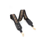 Black Print (Straight Gold-Tone Lock)