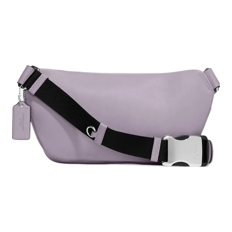 COACH Cow Leather Combo Bag Sling Bag, Fanny Pack Women's Purple-1