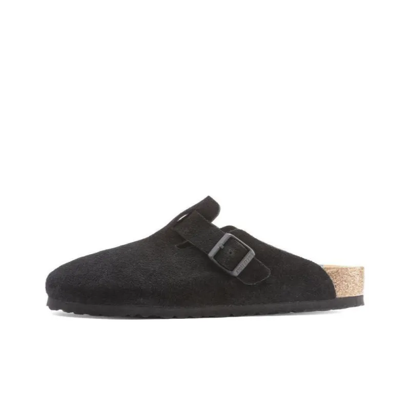 Birkenstock Boston Collection Stylish Sandals Men's Black-0