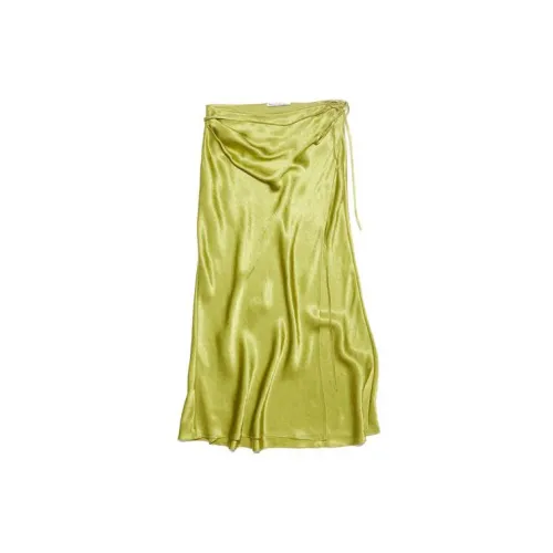 Acne Studios Casual Long Skirts Women's Light Olive