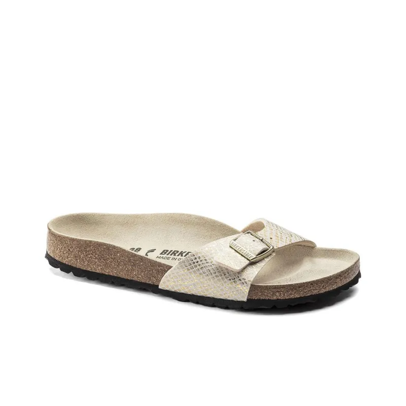 Birkenstock Madrid Narrow Fit Sandals 'Gold Python' Women's-1