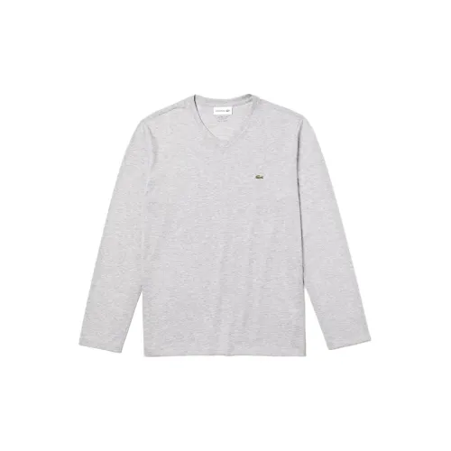 LACOSTE T-Shirts Men Gray