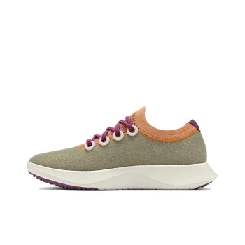 Allbirds Wool Dasher Slip-Resistant Low-Top Casual Running Shoes Women's Terracotta Brown