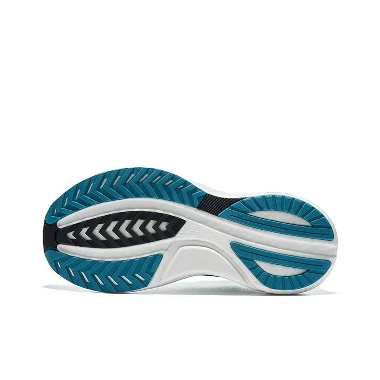 Saucony Tempus Cushioning, Breathable, Supportive, Lightweight Low Top Marathon Running Shoes Women's Light Blue-4