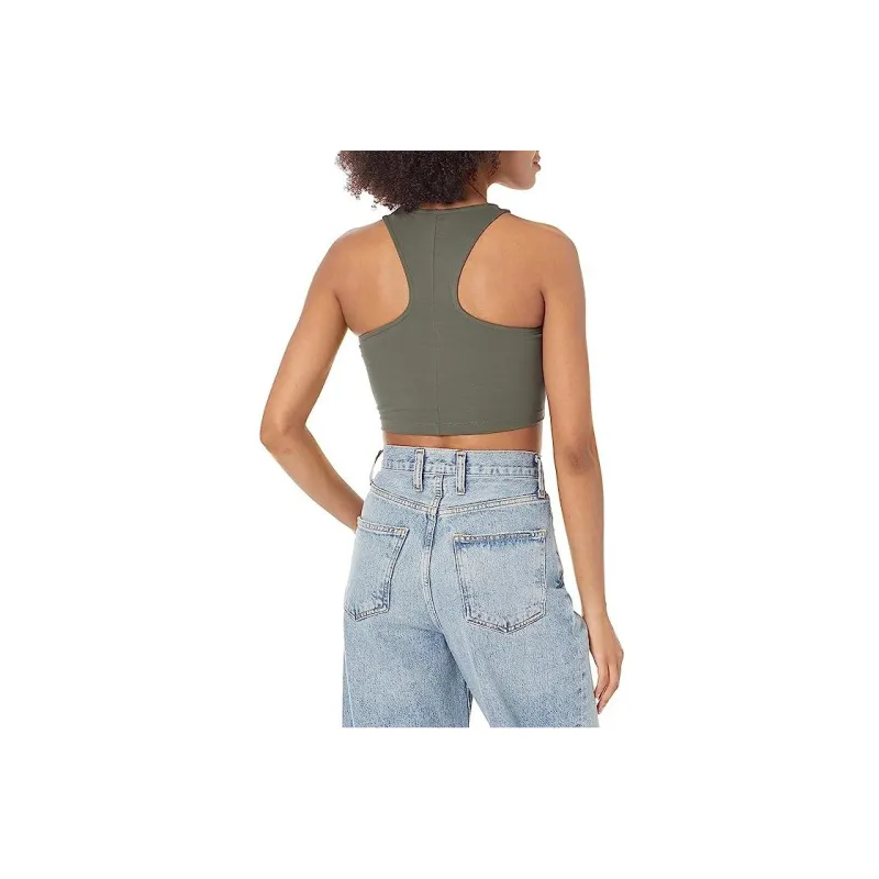 ARMANI EXCHANGEAE SS23 Tank Top Women's Green-1