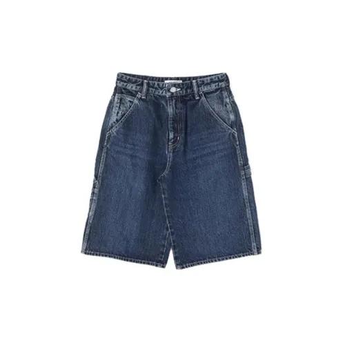 MOUSSY Casual Shorts Women's Deep Navy Blue