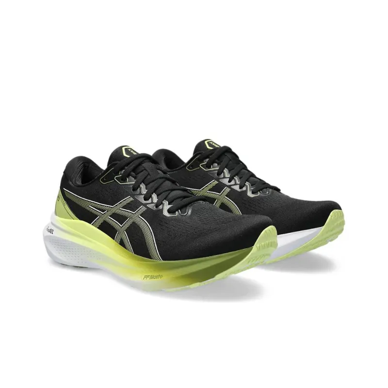 Asics Gel Kayano 30 Extra Wide 'Black Glow Yellow'-2