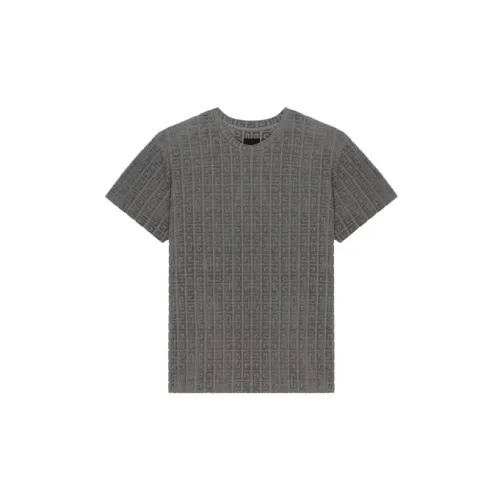 Givenchy 4G Logo T-Shirts Men Gray