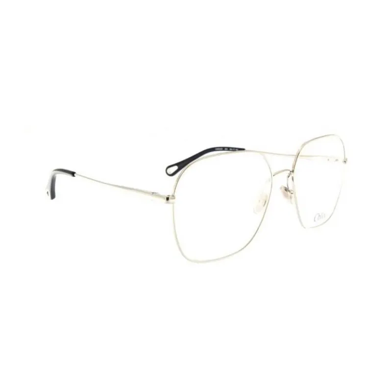 Chloé Eyeglass Frames Women's Silver-1