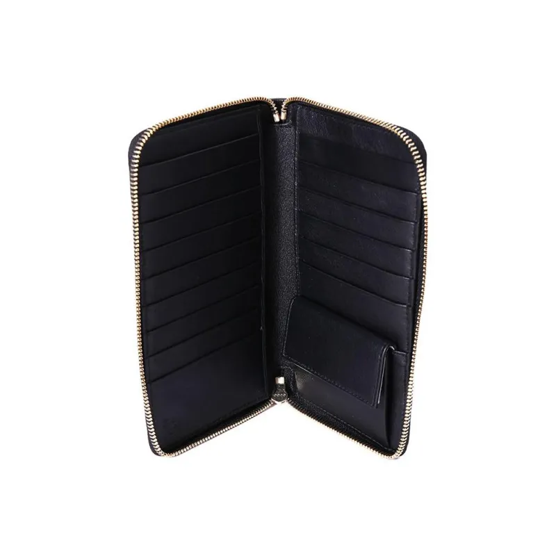 GUCCI Leather Clutch Regular Men's Black-1