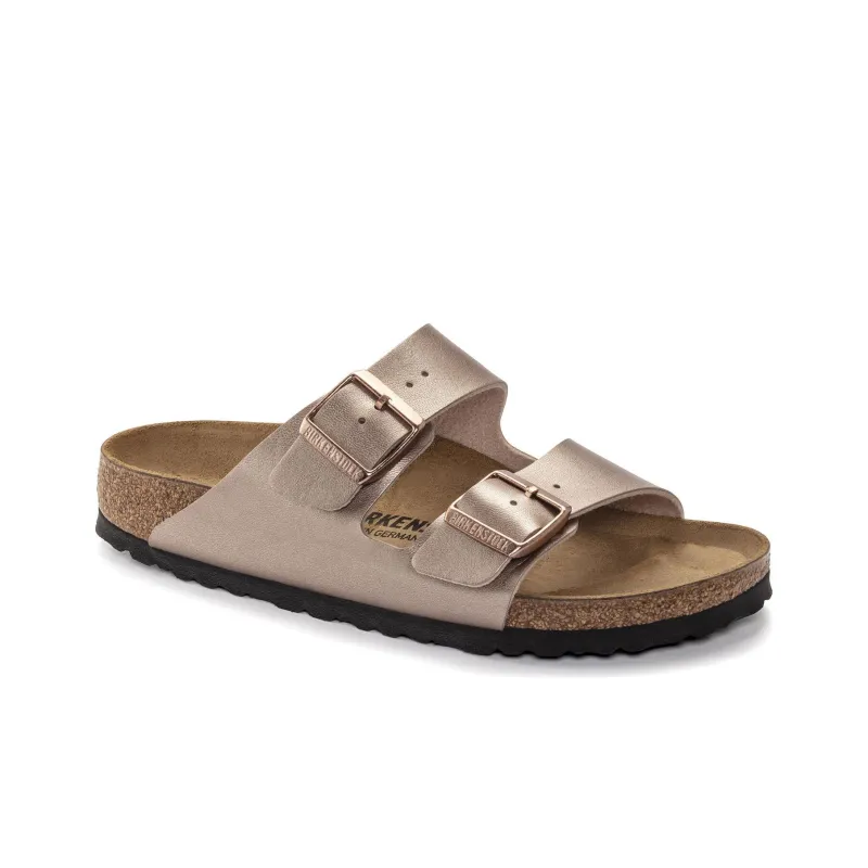 Birkenstock Arizona Birko Flor Narrow Fit Sandals 'Copper' Women's-2