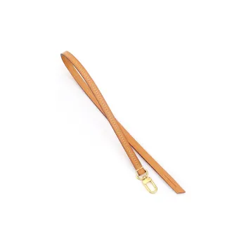 HAWA Genuine Leather/Alloy Bag Straps Women's Mink Color/Vegetable Tanned Leather