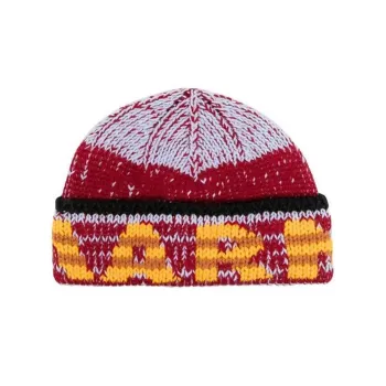 MARNI Intarsia Stripe Logo Beanie