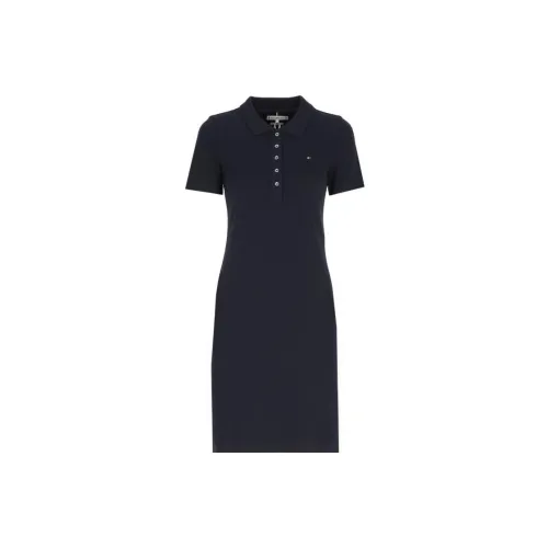 Tommy Hilfiger Short-Sleeved Dresses Women's Black