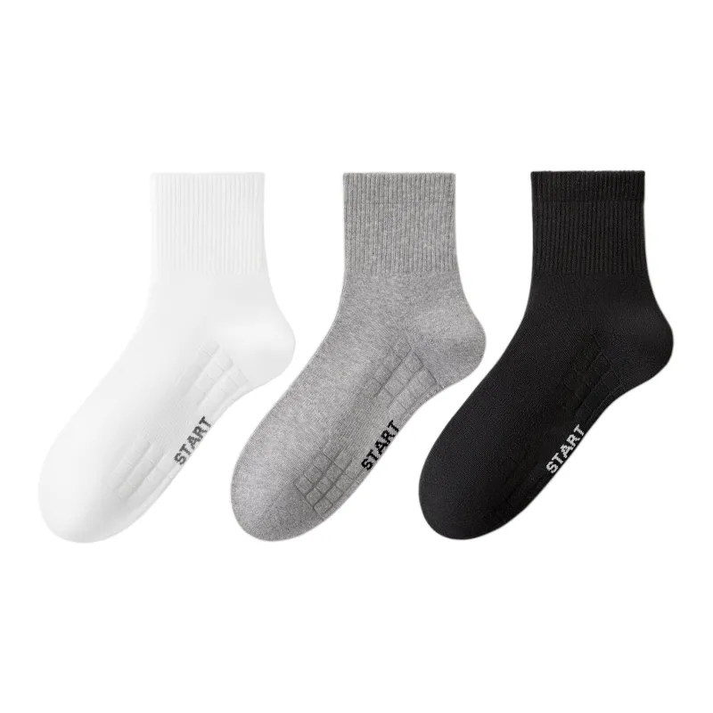 B&C.Room Mid Calf Socks Men's 3 Pack-0