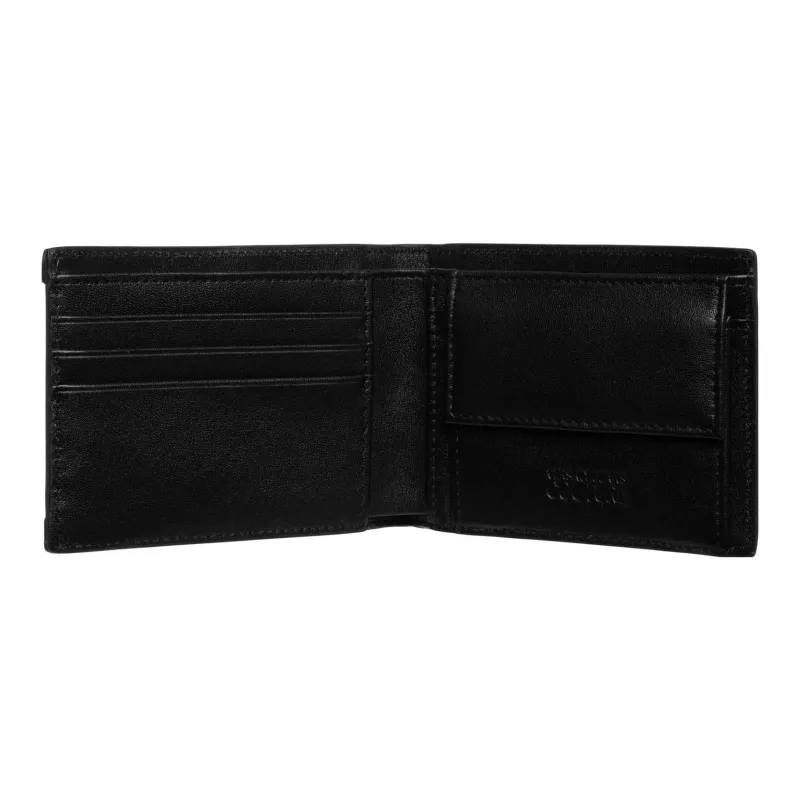 VERSACE JEANS COUTURE Leather Wallet Men's Black Gold-3