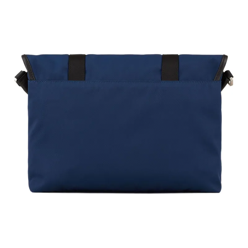 GIORGIO ARMANI Polyester Messenger Bag Shoulder Bag Crossbody Bag Men's Blue-2