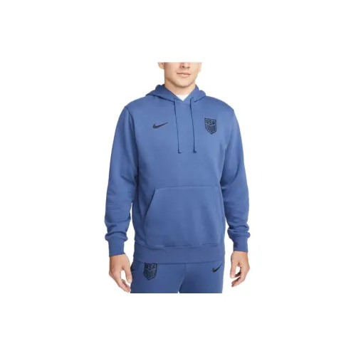 Nike USA Soccer Team Olympic Series Sweatshirts Men Blue