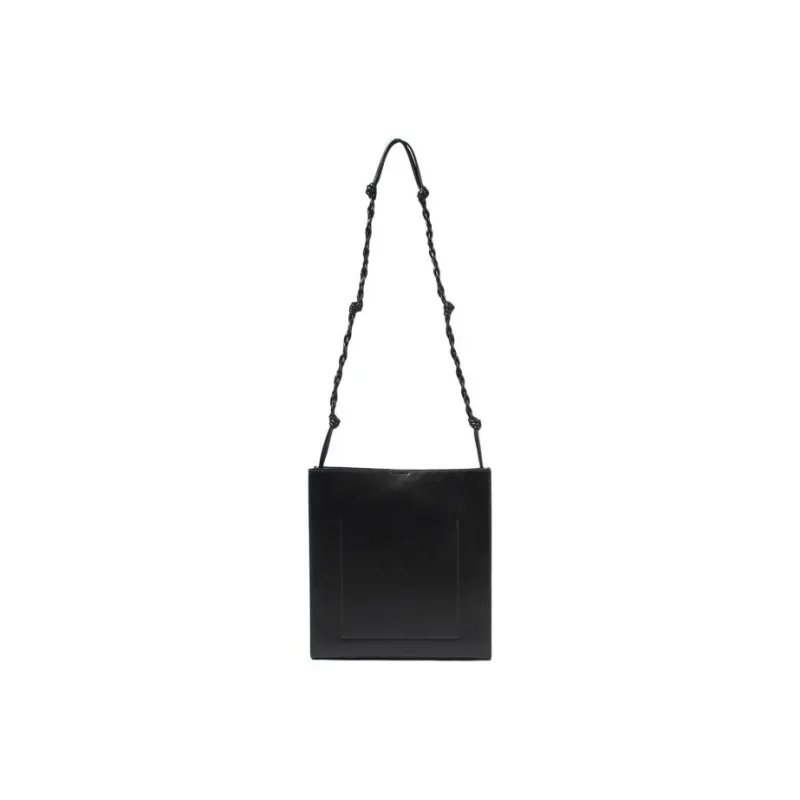 JIL SANDER Logo-print Leather Shoulder Bag-4