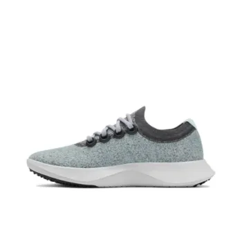 Allbirds Wool Dasher Anti-Slip Wear-Resistant Low-Top Running Shoes Men's Starlight Gray