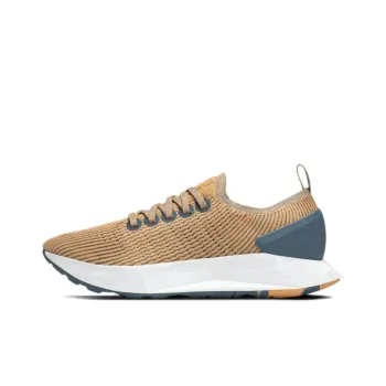 Allbirds Tree Flyer Slip-Resistant Low-Top Running Shoes Women's Autumn Wood Yellow